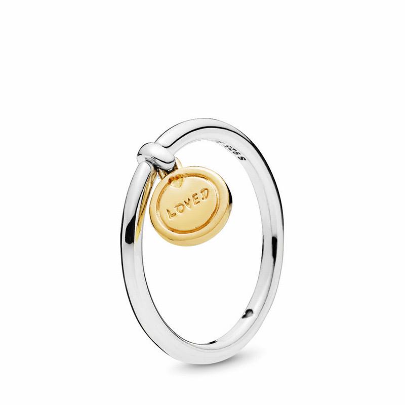 Pandora Shine™ Medallion of Love Stackable Ring Silver Egypt ZF1842759